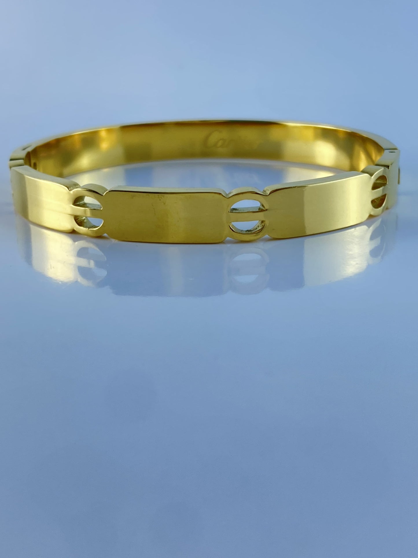 Imported Cartier Golden Bracelet ,Premium Quality , Luxury Look, Best Packing .