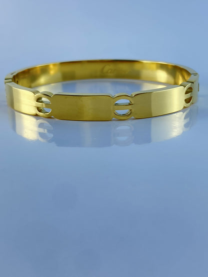 Imported Cartier Golden Bracelet ,Premium Quality , Luxury Look, Best Packing .