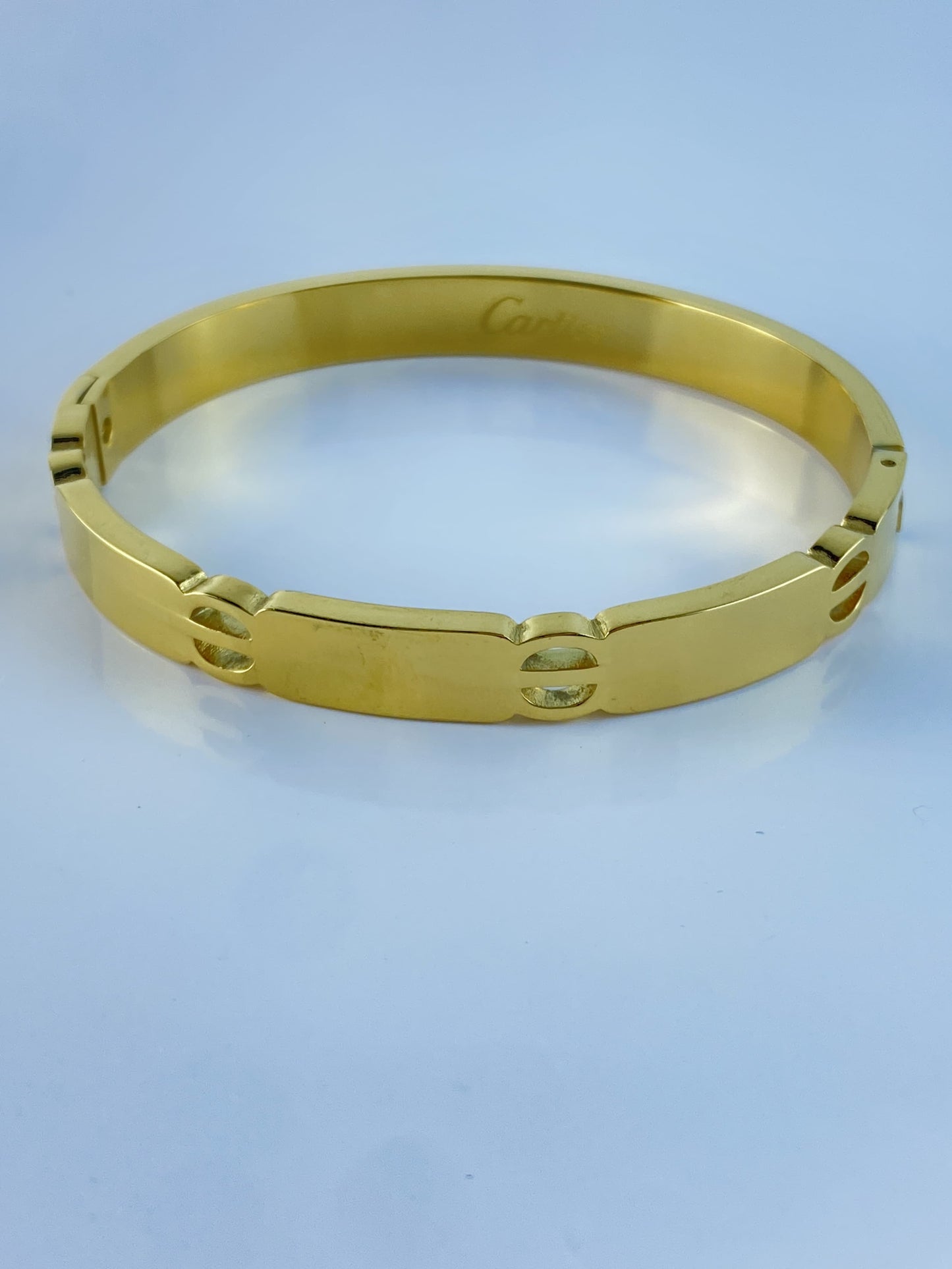 Imported Cartier Golden Bracelet ,Premium Quality , Luxury Look, Best Packing .