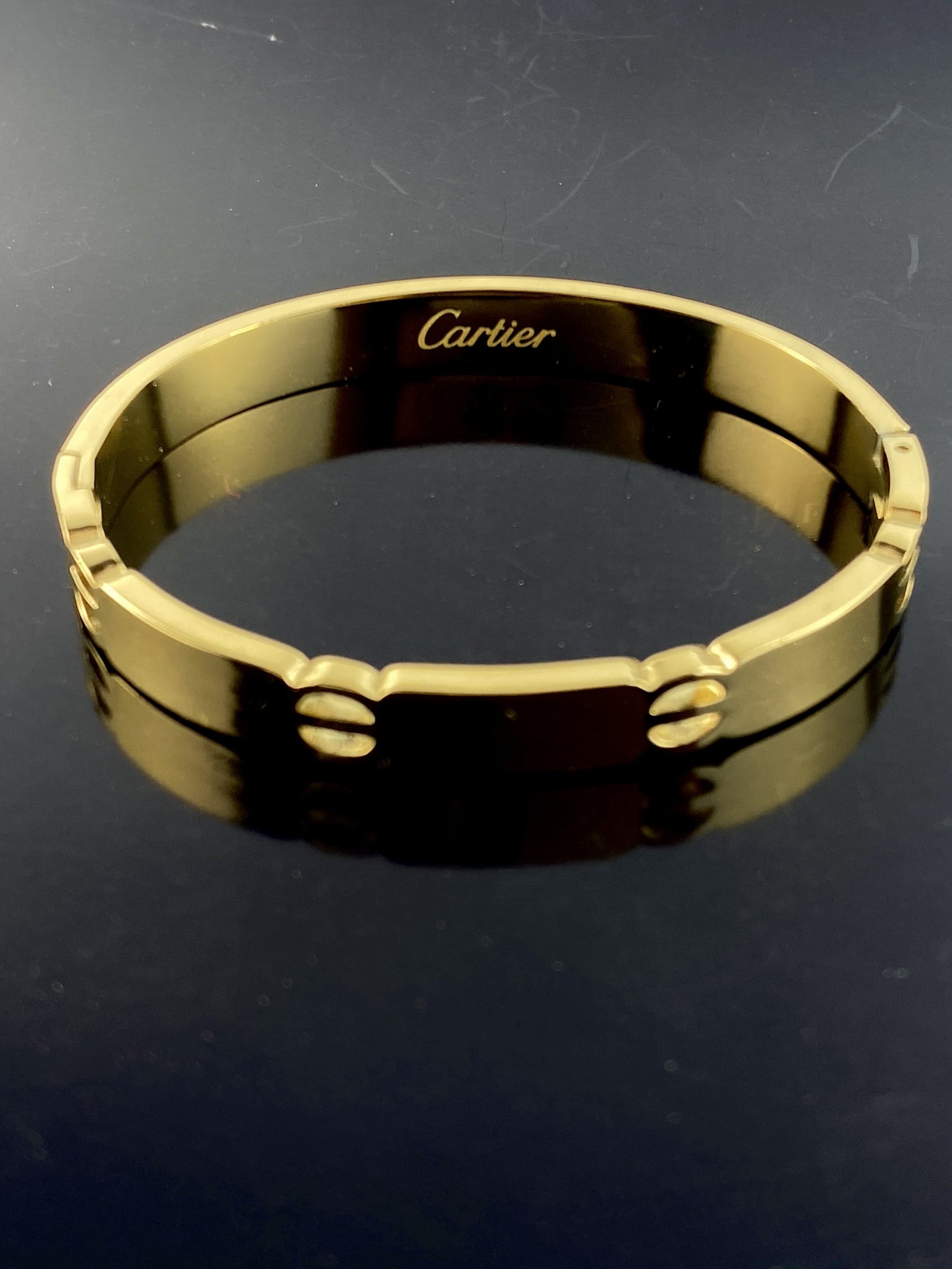 Imported Cartier Golden Bracelet ,Premium Quality , Luxury Look, Best Packing .