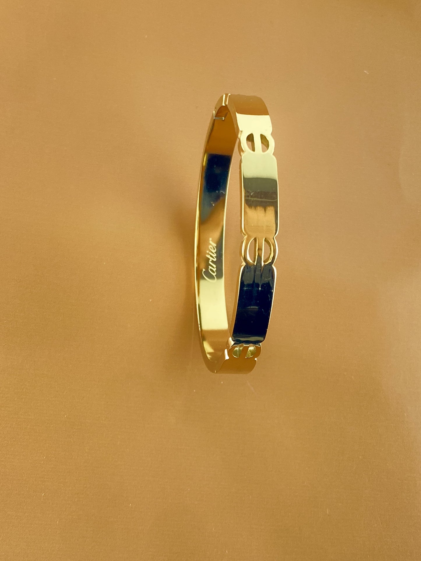 Imported Cartier Golden Bracelet ,Premium Quality , Luxury Look, Best Packing .