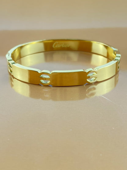 Imported Cartier Golden Bracelet ,Premium Quality , Luxury Look, Best Packing .