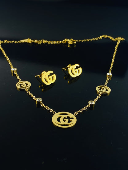 Imported Gucci Locket Set For Women , Luxury Quality , Premium packing .