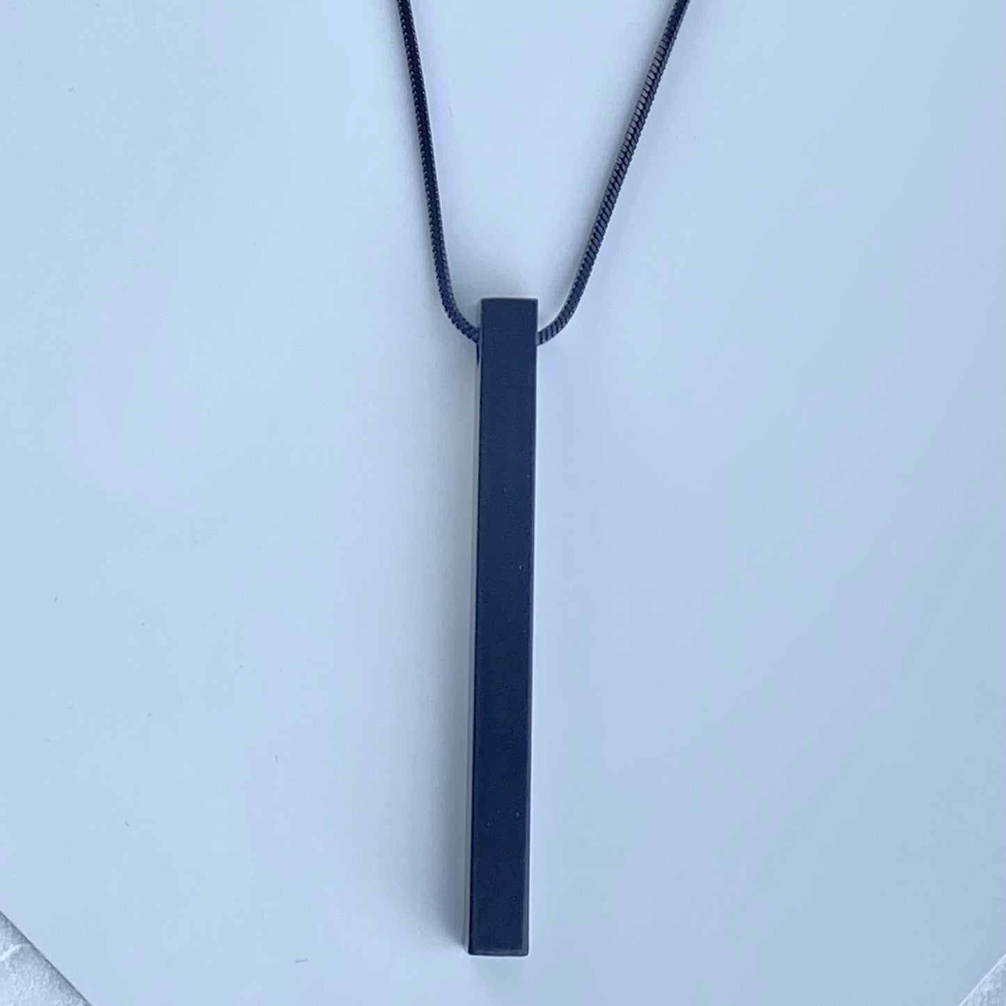 Black Bar Men Locket, Premium Quality ,Fashion Able.